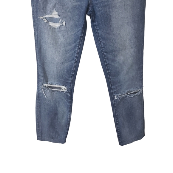 Madewell High Riser Skinny Distressed Jeans Sz 27 - Picture 3 of 14
